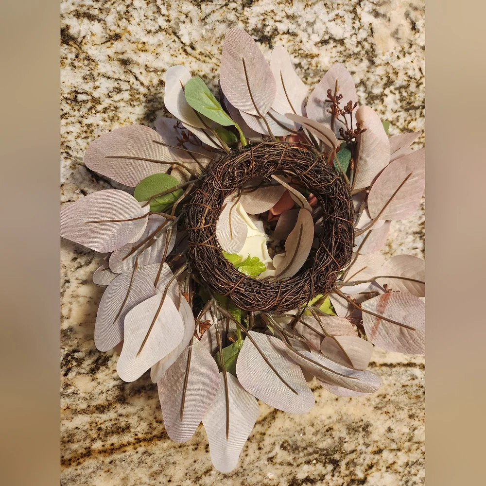 Lings Flowers Centerpiece Arrangement Dusty Rose & Cream Wedding, Baby Shower